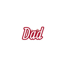 Load image into Gallery viewer, Kilroys Dad Sticker - White & Red