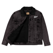 Load image into Gallery viewer, Kilroys denim sherpa jacket - Black
