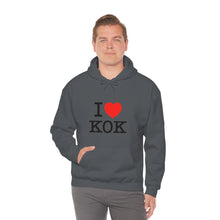 Load image into Gallery viewer, Unisex Heavy Blend™ I <3 KOK Hooded Sweatshirt
