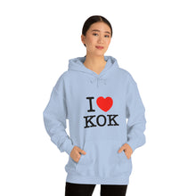 Load image into Gallery viewer, Unisex Heavy Blend™ I <3 KOK Hooded Sweatshirt