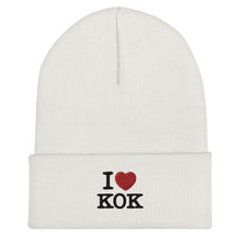 Load image into Gallery viewer, Cuffed I <3 KOK Beanie
