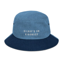 Load image into Gallery viewer, Kilroy's on Kirkwood Denim bucket hat
