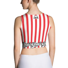 Load image into Gallery viewer, Candy Stripe Kilroys Crop Top
