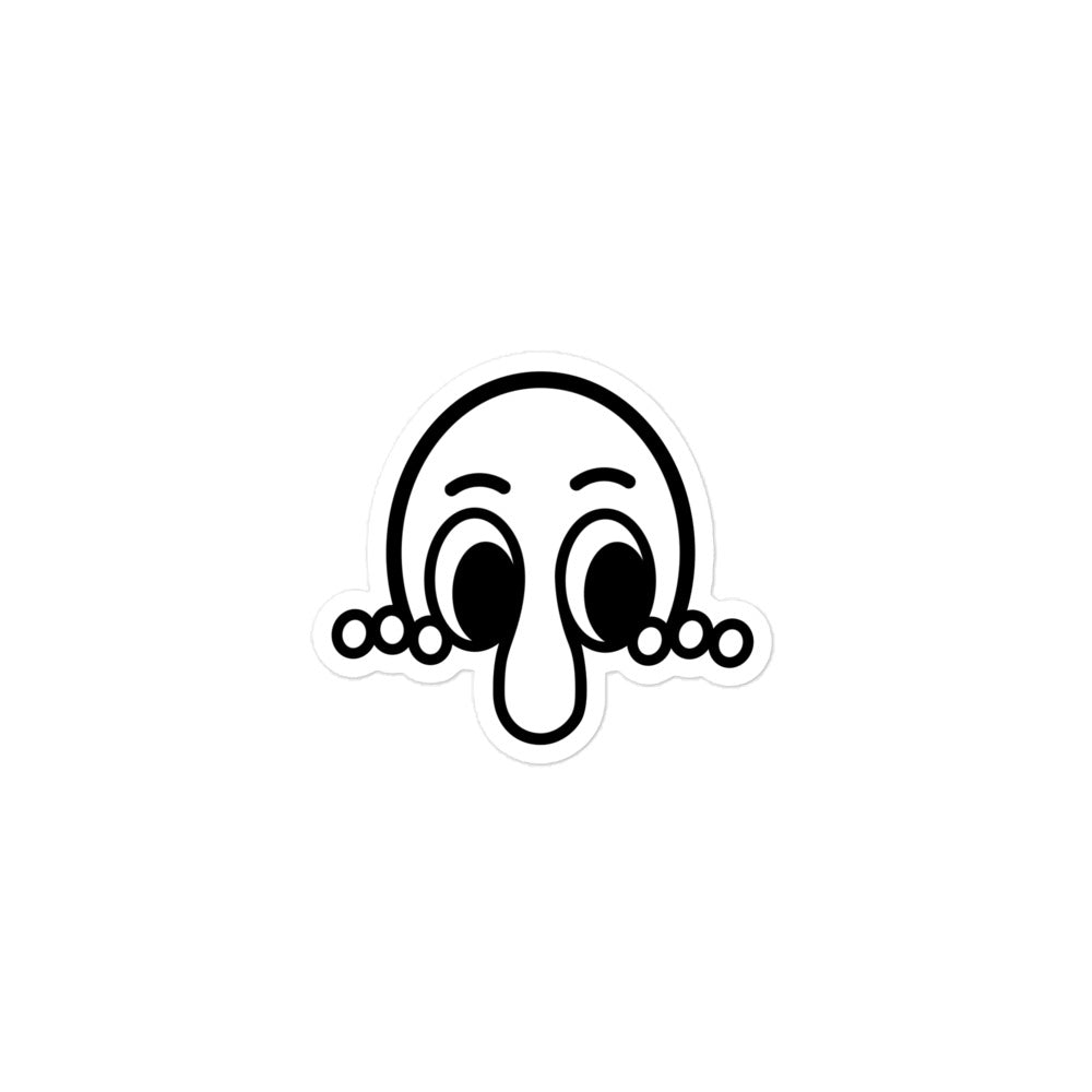 Kilroys Sticker - Kilroy Eyes Black
