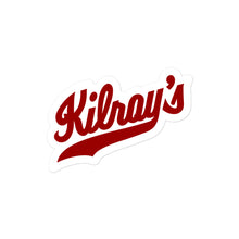 Load image into Gallery viewer, Kilroys Sticker - Red &amp; White
