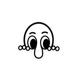 Kilroys Sticker - Kilroy Eyes Black