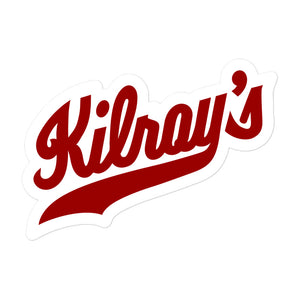 Kilroys Sticker - Red & White