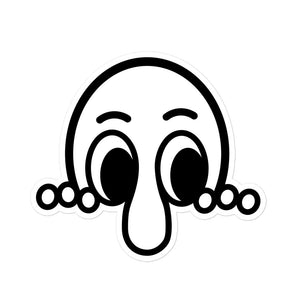 Kilroys Sticker - Kilroy Eyes Black