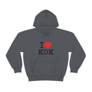 Unisex Heavy Blend™ I <3 KOK Hooded Sweatshirt