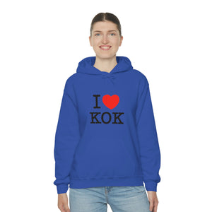 Unisex Heavy Blend™ I <3 KOK Hooded Sweatshirt