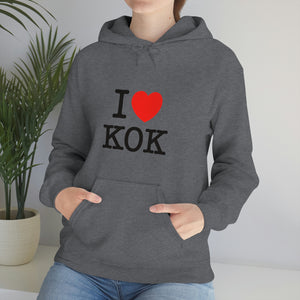 Unisex Heavy Blend™ I <3 KOK Hooded Sweatshirt