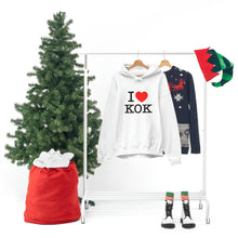 Load image into Gallery viewer, Unisex Heavy Blend™ I &lt;3 KOK Hooded Sweatshirt
