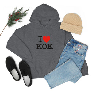 Unisex Heavy Blend™ I <3 KOK Hooded Sweatshirt