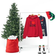 Load image into Gallery viewer, Unisex Heavy Blend™ I &lt;3 KOK Hooded Sweatshirt
