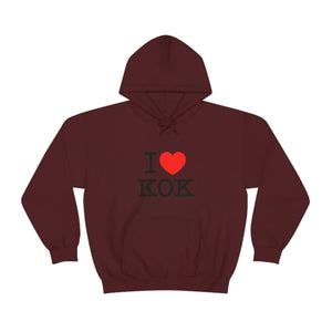 Unisex Heavy Blend™ I <3 KOK Hooded Sweatshirt