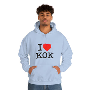 Unisex Heavy Blend™ I <3 KOK Hooded Sweatshirt