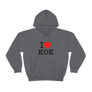 Unisex Heavy Blend™ I <3 KOK Hooded Sweatshirt