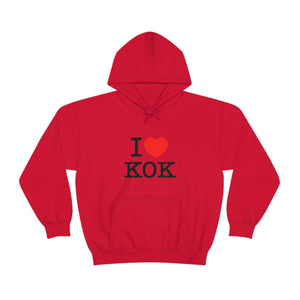 Unisex Heavy Blend™ I <3 KOK Hooded Sweatshirt