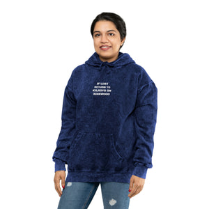If Lost Return to KOK Mineral Wash Hoodie