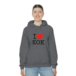 Unisex Heavy Blend™ I <3 KOK Hooded Sweatshirt