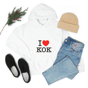 Unisex Heavy Blend™ I <3 KOK Hooded Sweatshirt