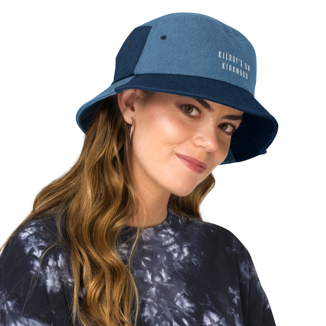 Kilroy's on Kirkwood Denim bucket hat