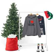 Load image into Gallery viewer, Unisex Heavy Blend™ I &lt;3 KOK Hooded Sweatshirt
