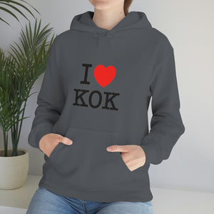 Unisex Heavy Blend™ I <3 KOK Hooded Sweatshirt