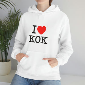 Unisex Heavy Blend™ I <3 KOK Hooded Sweatshirt