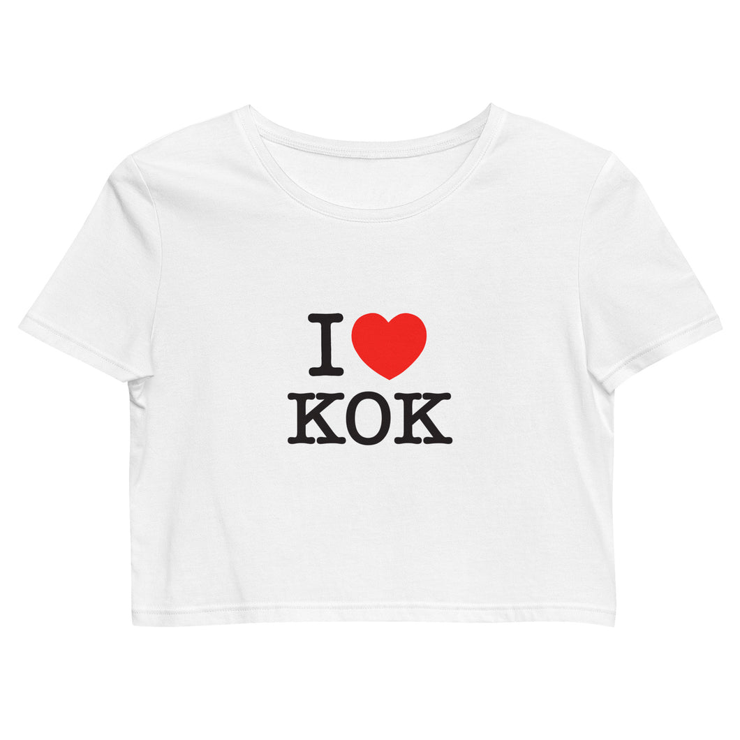 I <3 KOK Crop Top